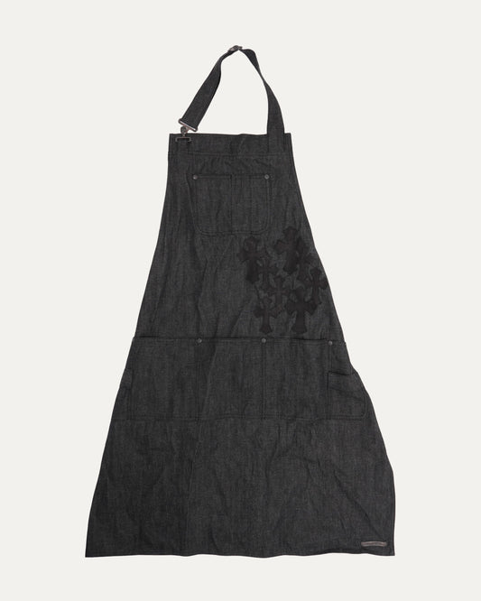 Cross Patch Denim Apron