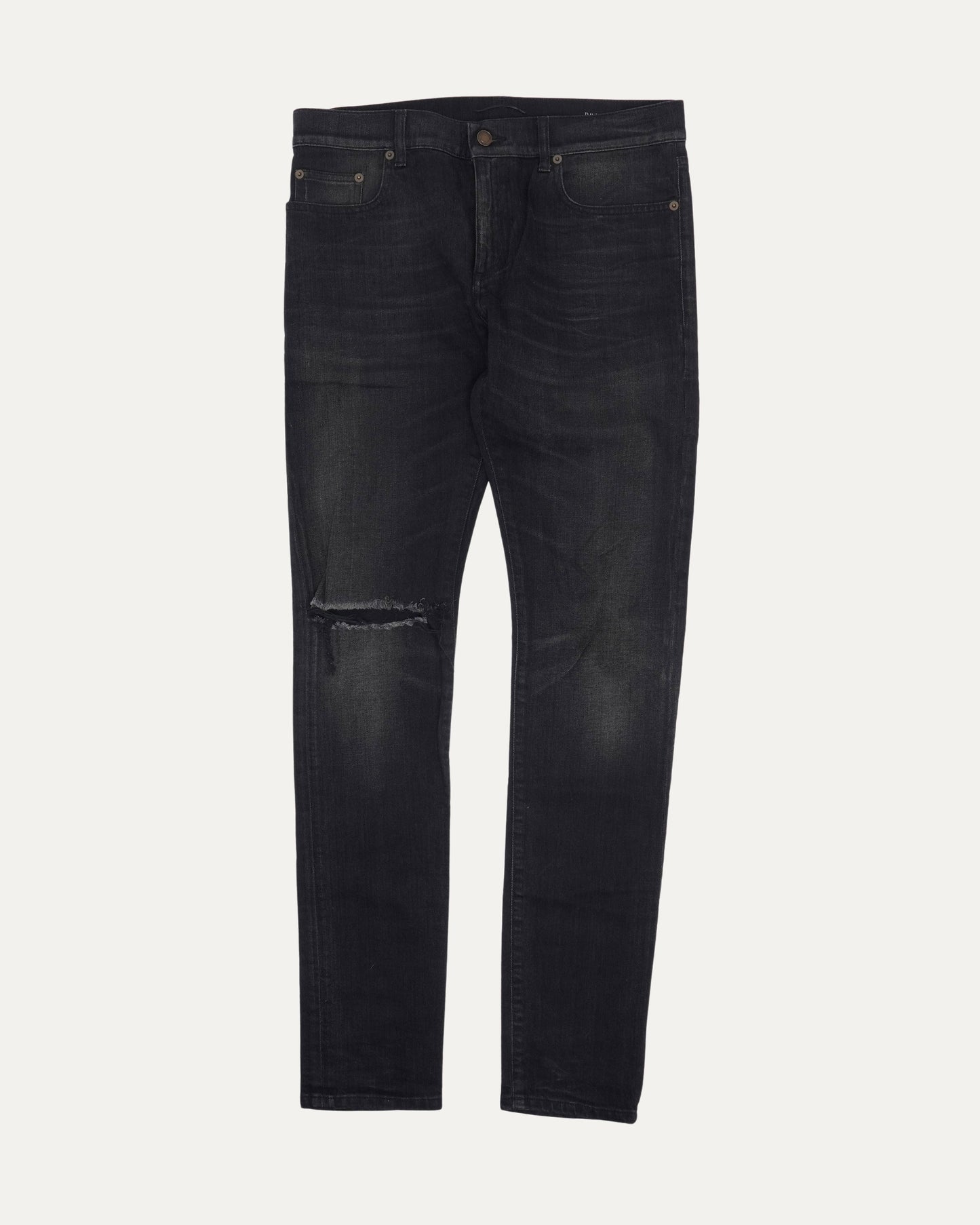 D02 Distressed Skinny Jeans
