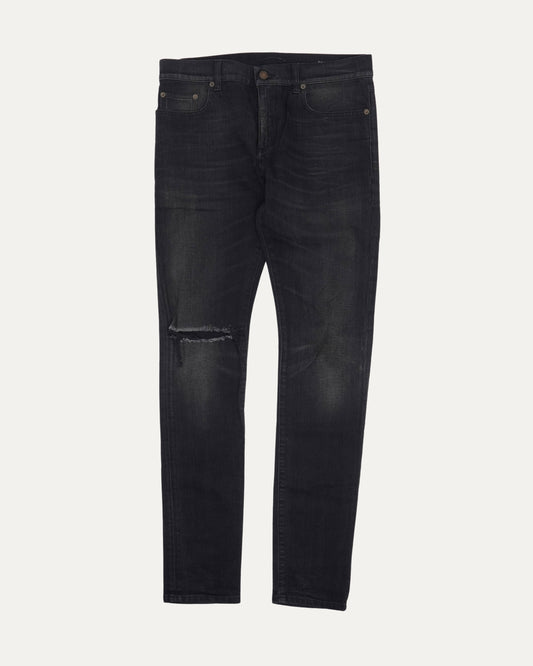 D02 Distressed Skinny Jeans