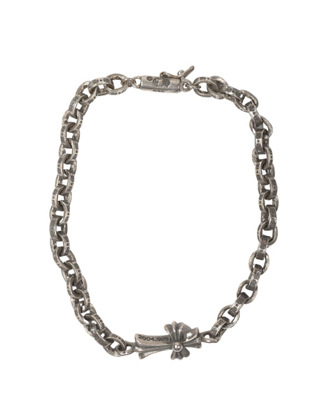 Chrome Hearts Paper Chain Bracelet w/ Cross – Justin Reed Chrome Hearts Paper Chain Bracelet w/ Cross – Justin Reed