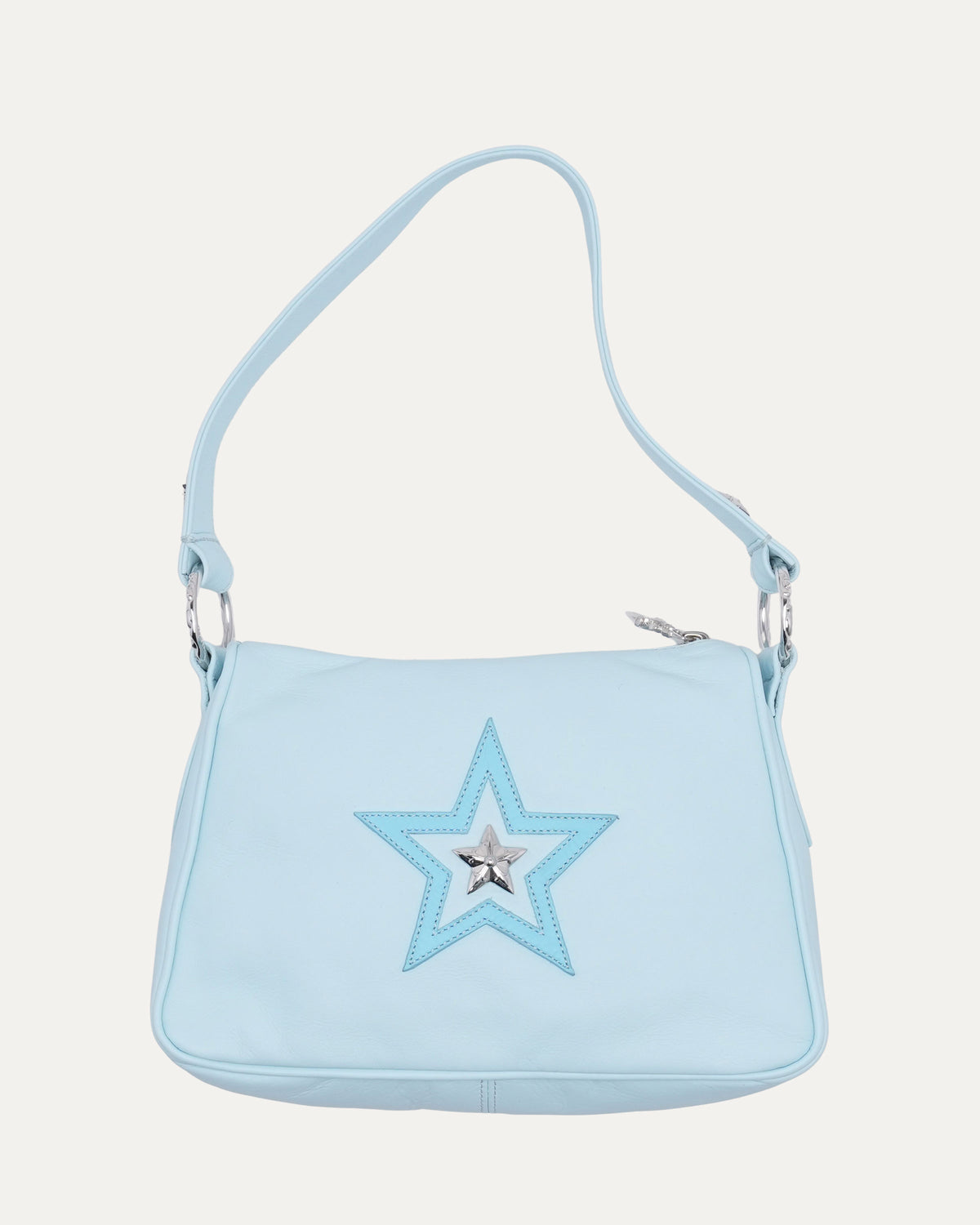 Star Embellished Star Patch Chicken Nugget Bag