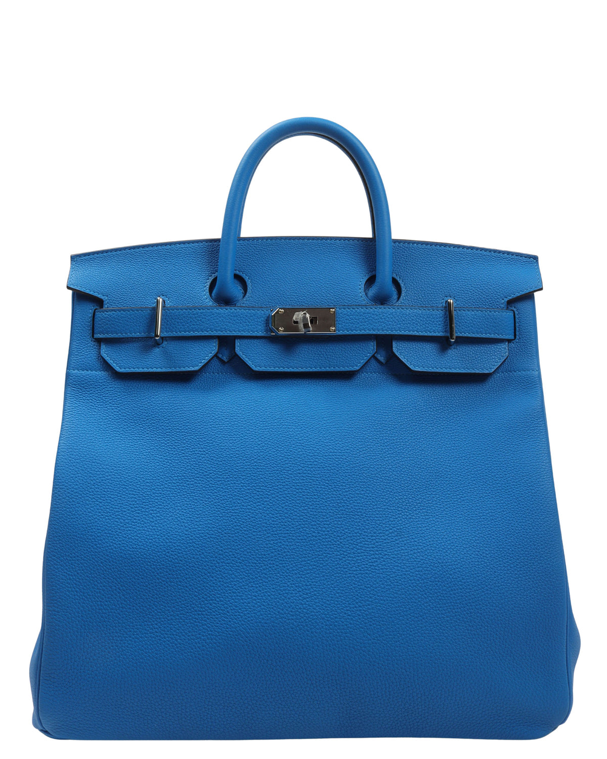 HAC Birkin 40 Togo Calfskin Bleu Hydra