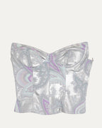 c. 2002 Metallic Bustier