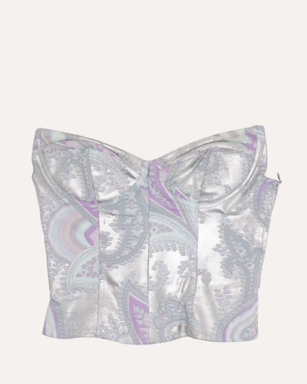 c. 2002 Metallic Bustier