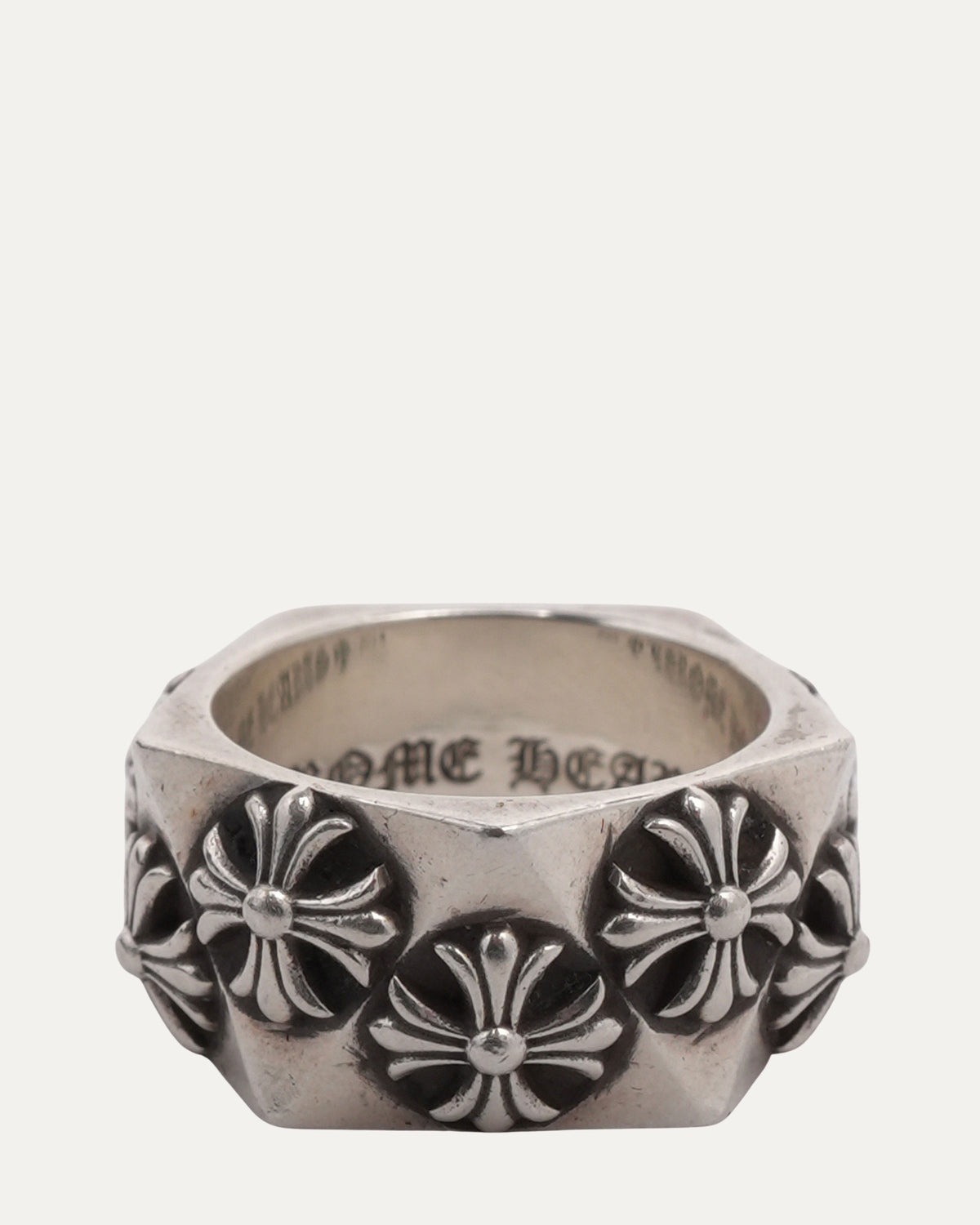 Plus Cross Pentagon Ring