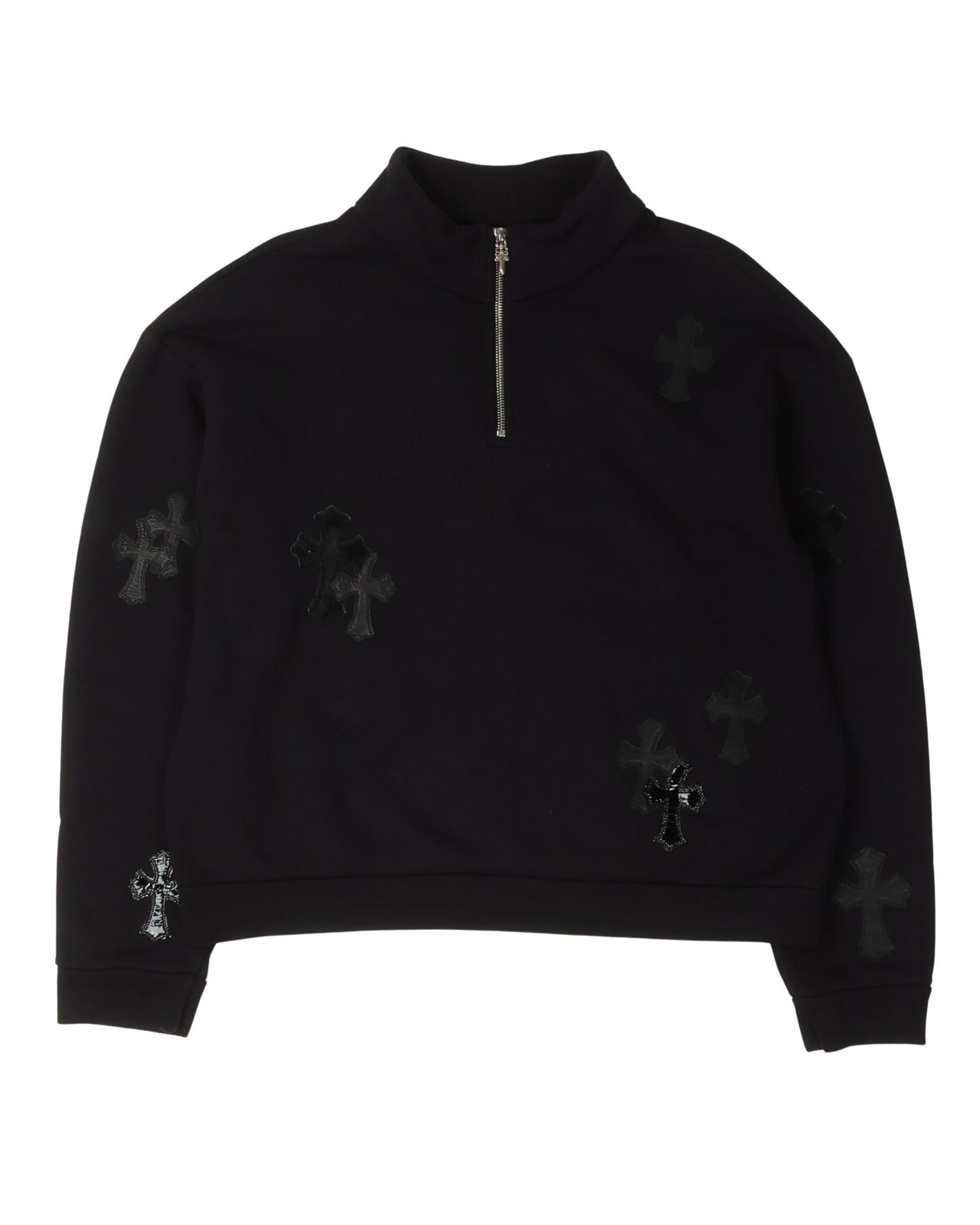 Cross Patch Quarter-Zip Sweatshirt