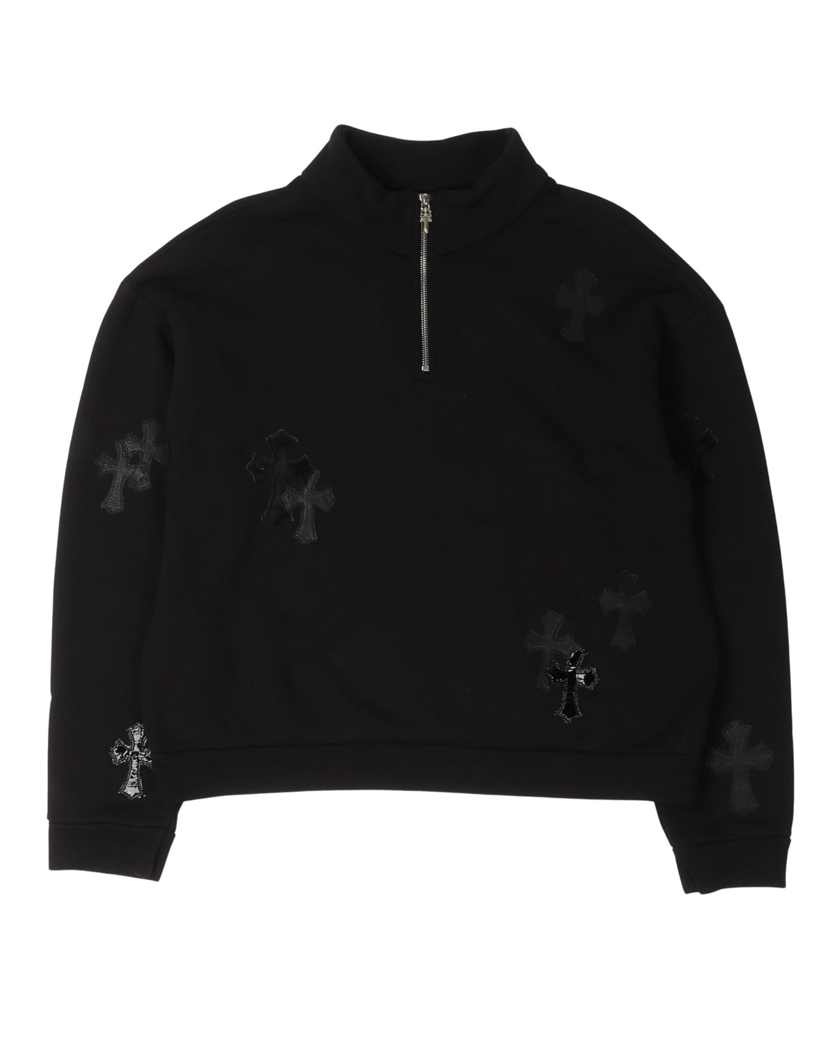 Cross Patch Quarter-Zip Sweatshirt