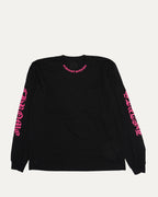 Neck Logo Long Sleeve Pocket T-Shirt