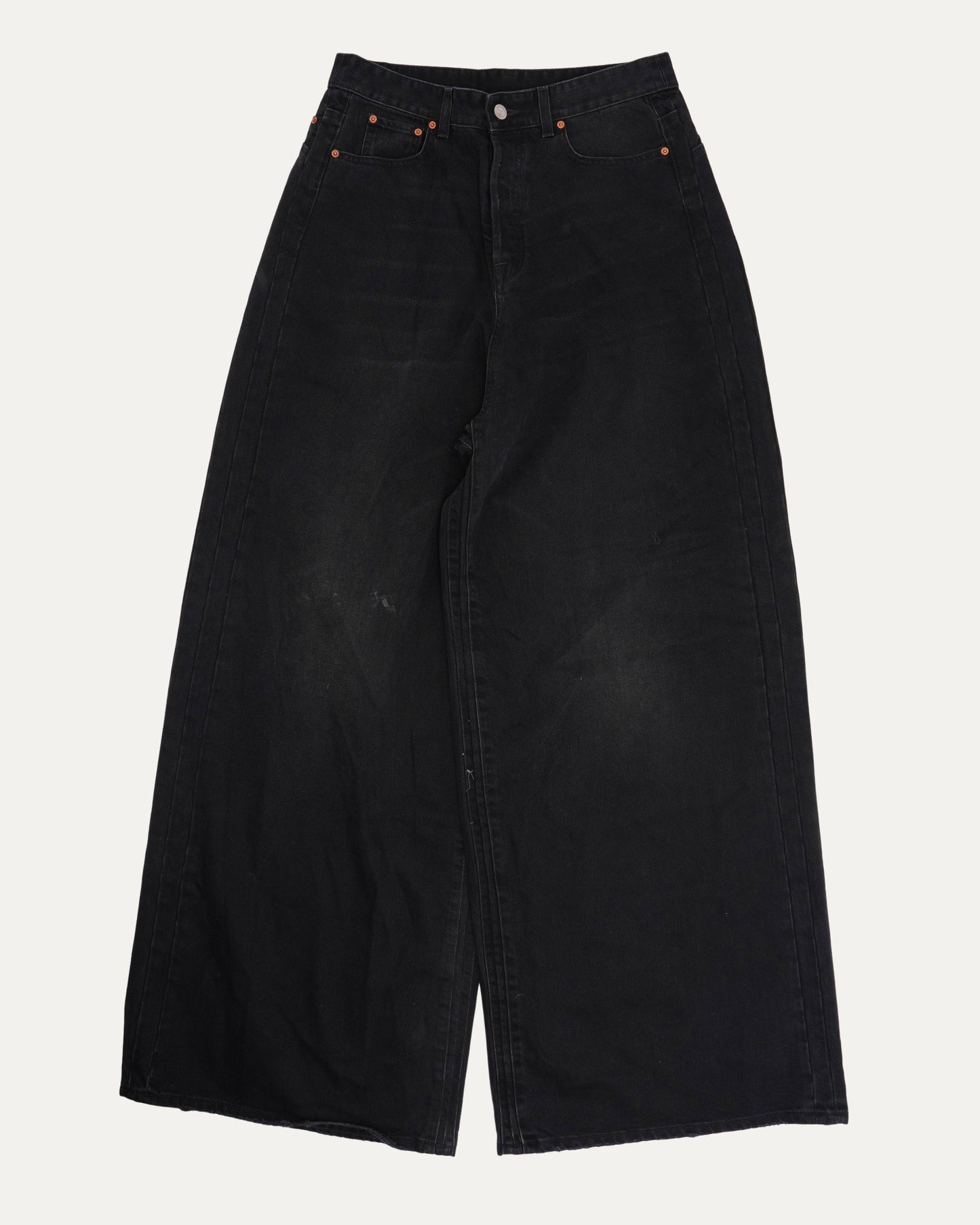 Baggy Layered Flare Jeans