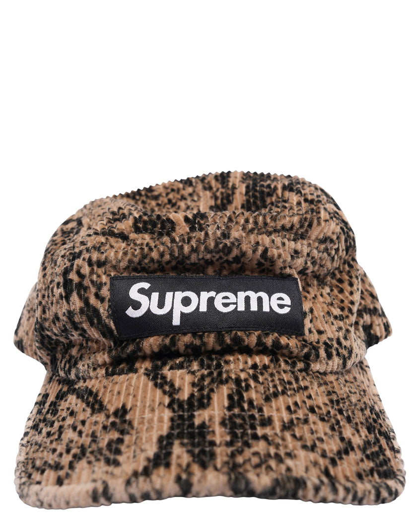 FW20 Snakeskin Corduroy Camp Cap