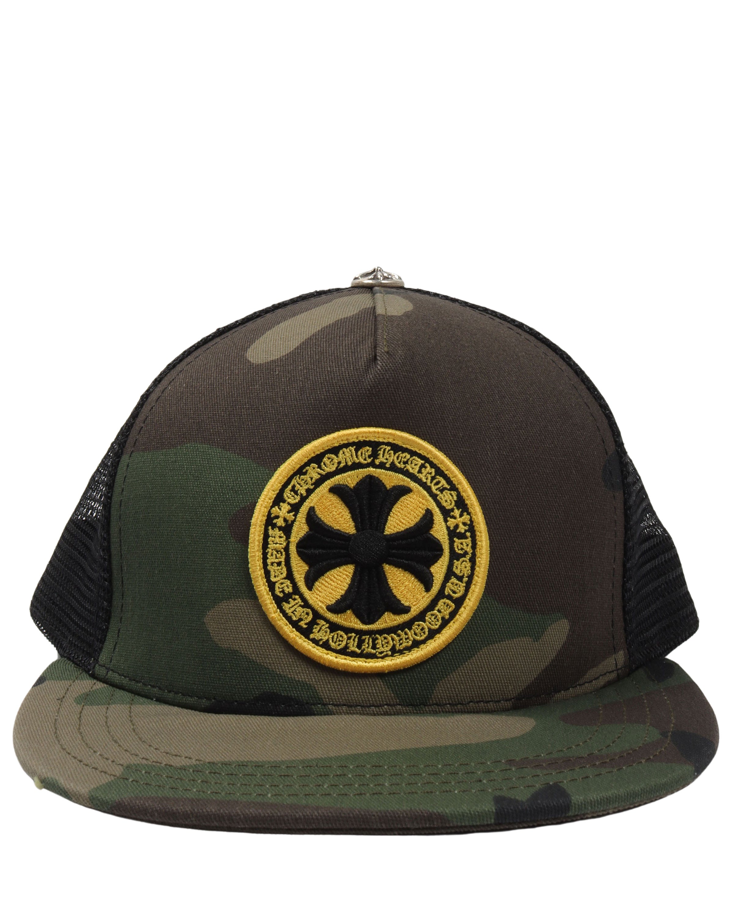 Camouflage Center Cross Hat