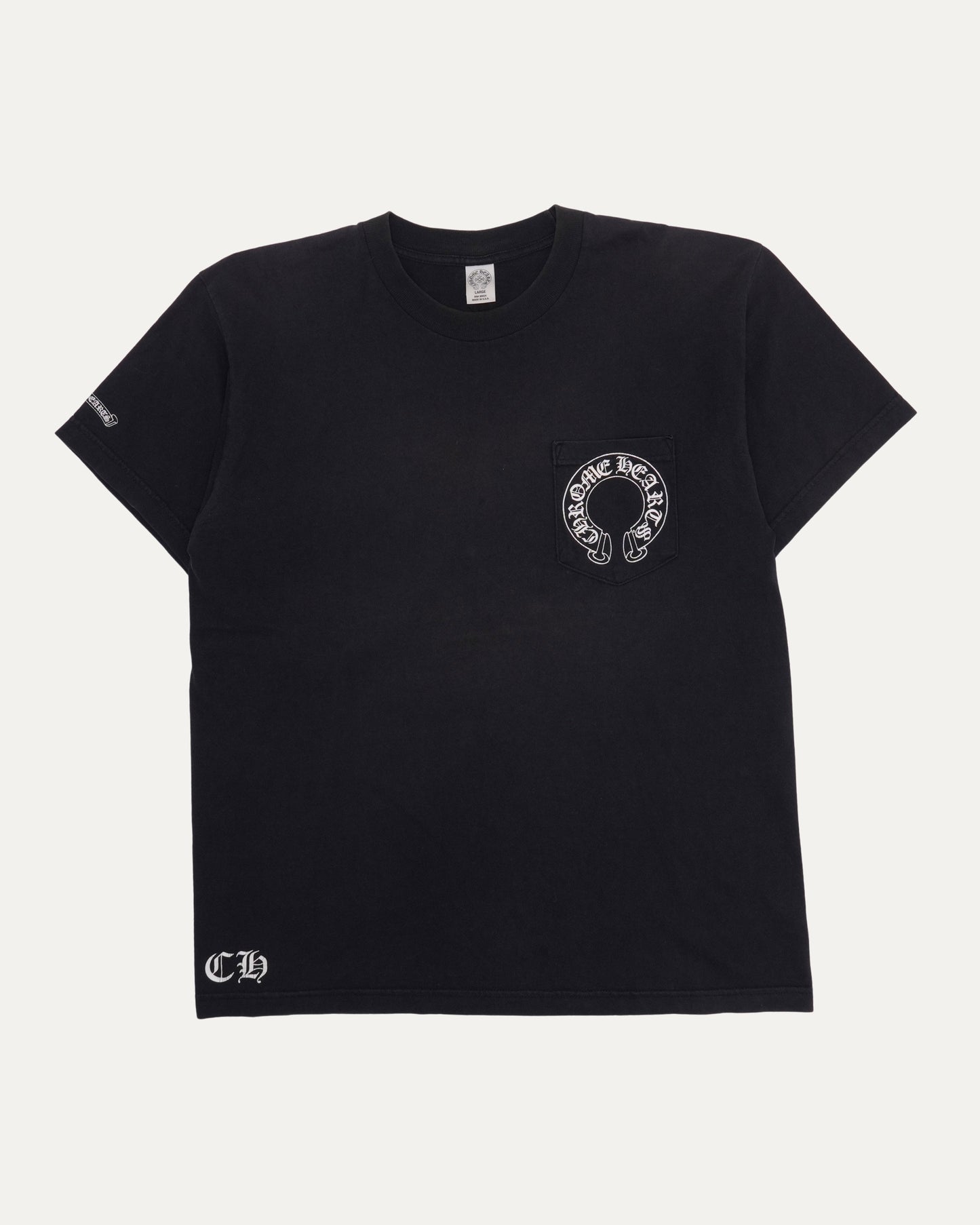 Vintage Horseshoe Logo Plus Cross Pocket T-Shirt