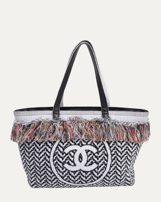 Paris-Dubai Extraordinary Fringe Beach Bag