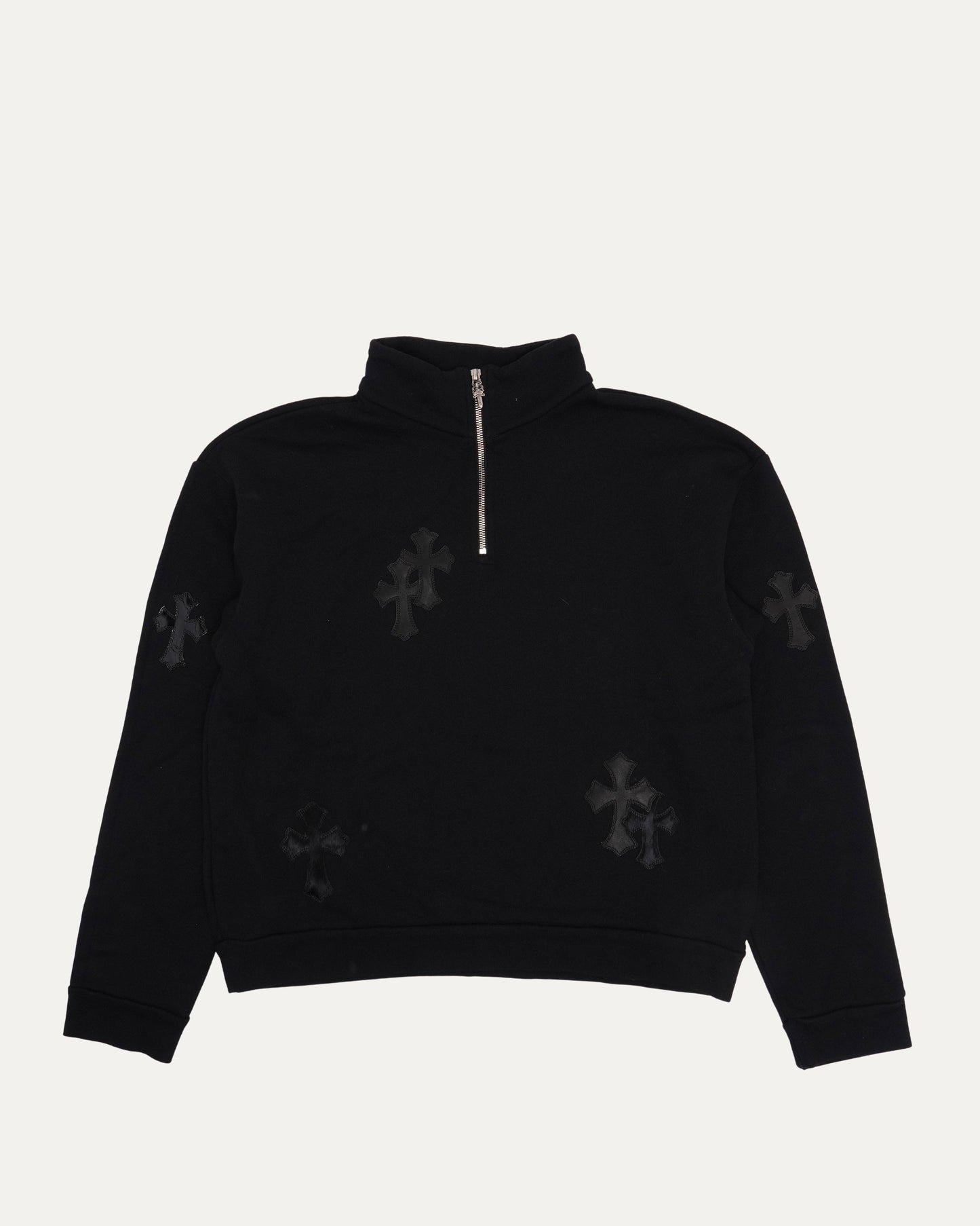 Paper Jam Cross Patch Quarter Zip Sweatshirt