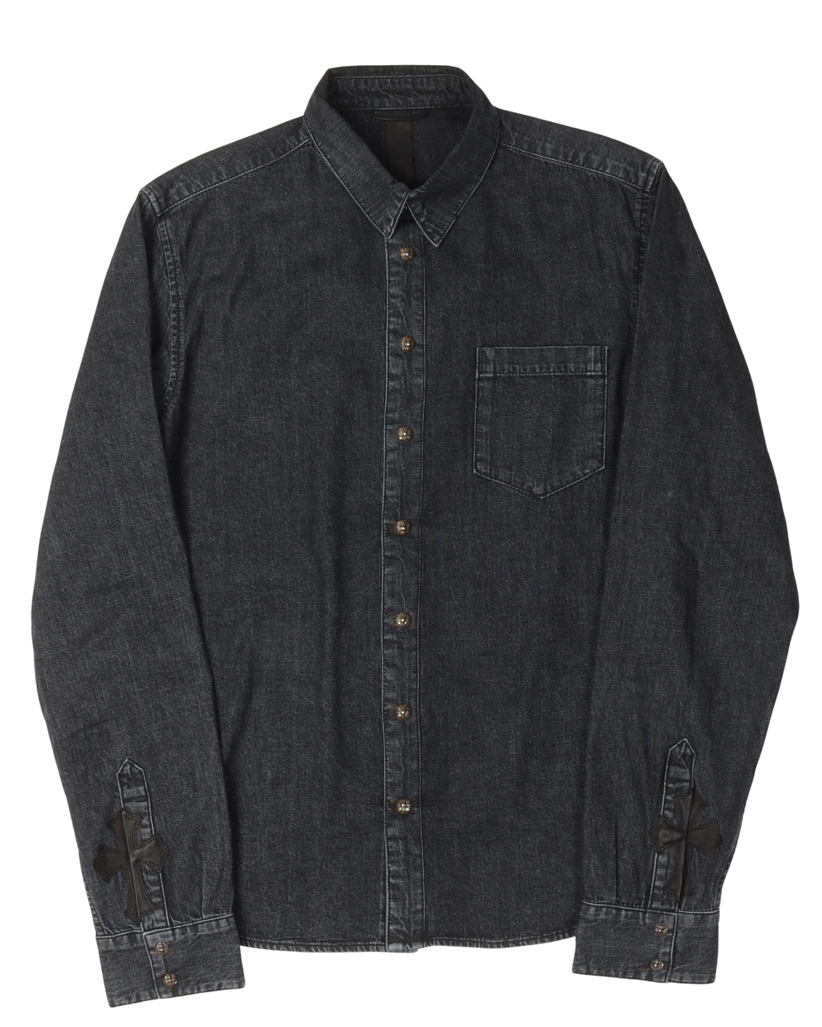 Cross Patch Denim Shirt