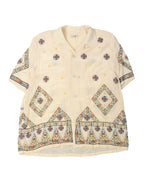 Divine Beaded Short Sleeve Shirt