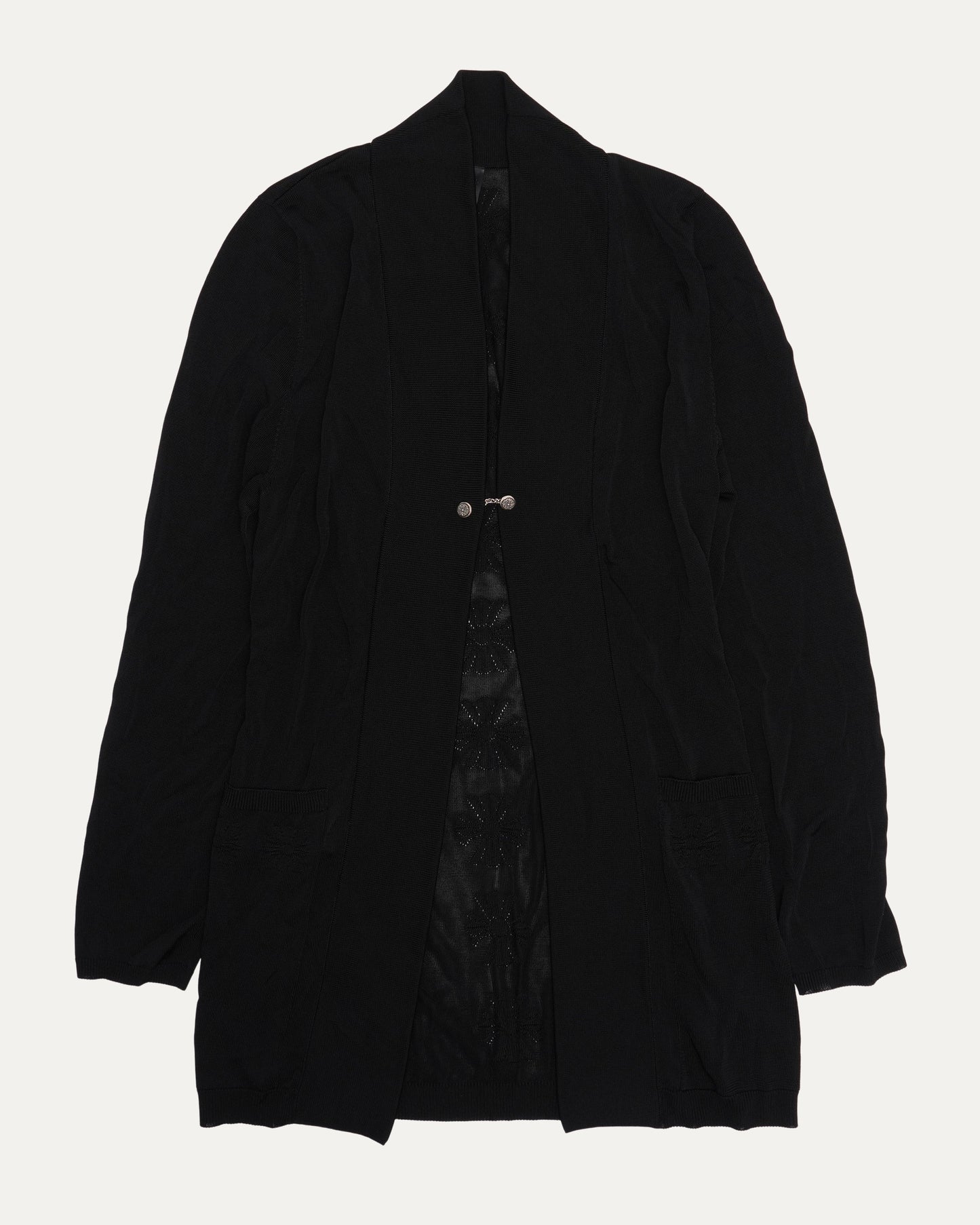 Plus Cross Chain Closure Cardigan