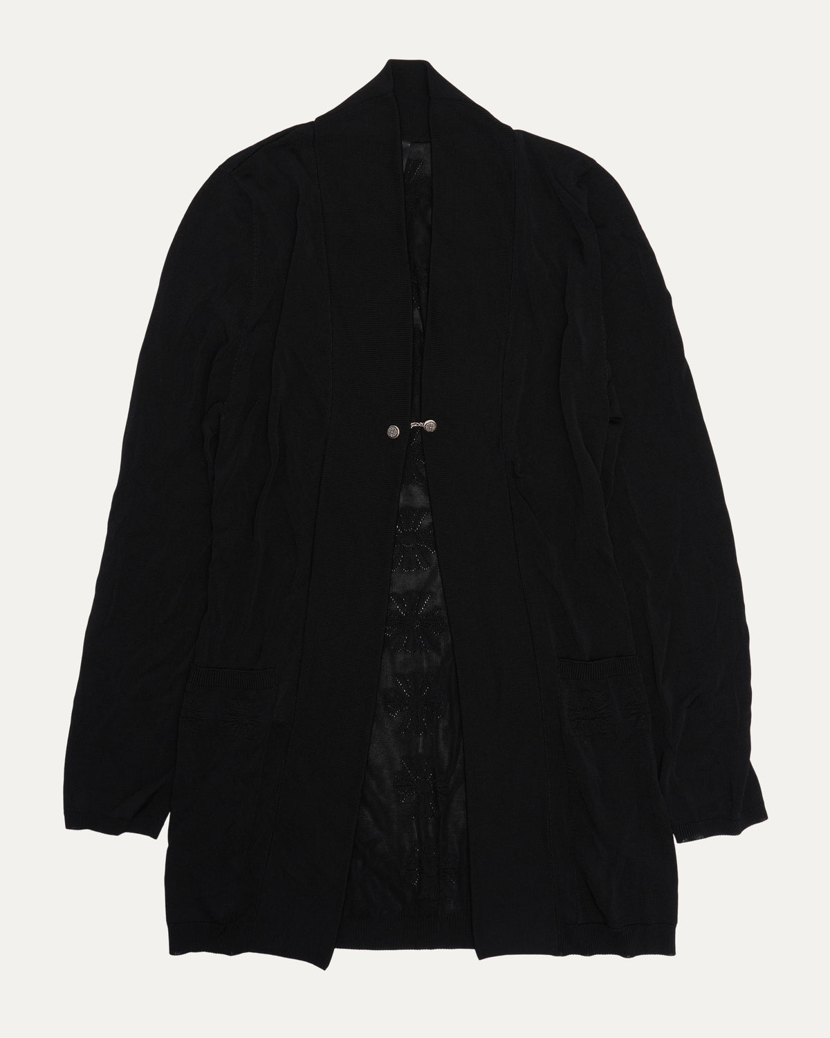 Plus Cross Chain Closure Cardigan