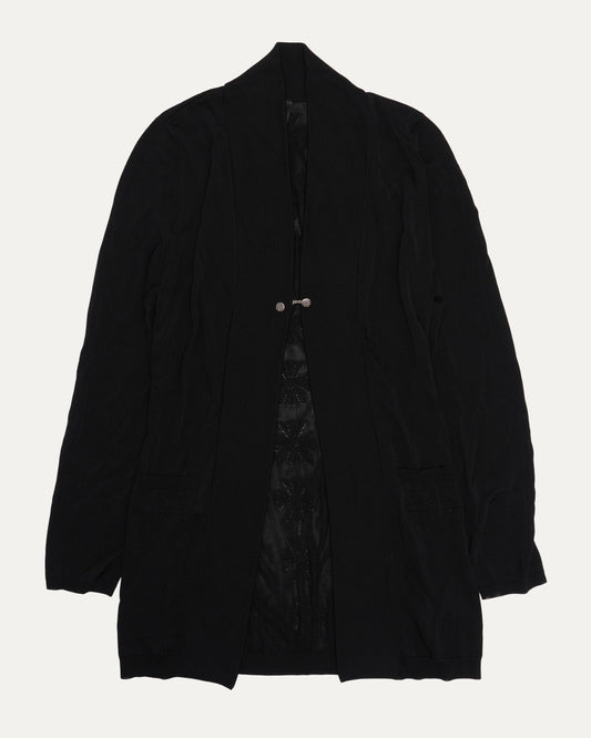 Plus Cross Chain Closure Cardigan