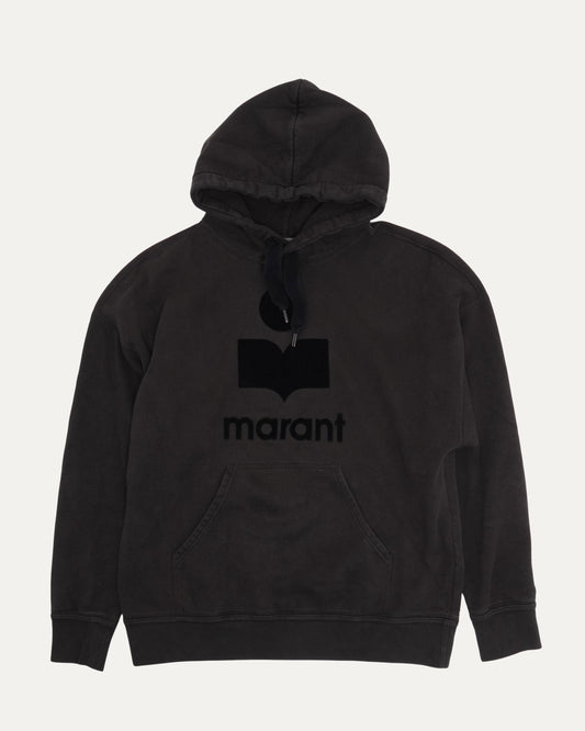 Miley Flocked Logo Hoodie