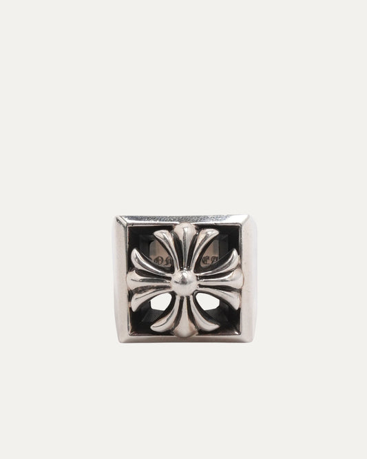 Framed Plus Cross Ring