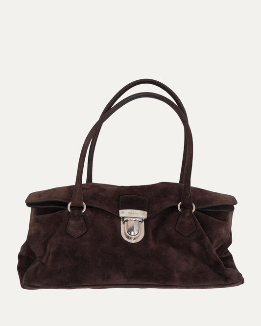 Vintage Scamosciato Suede Bag