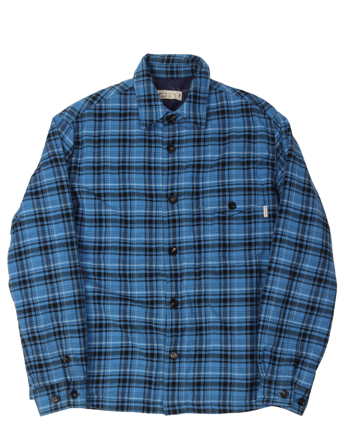 Padded Flannel Jacket Shirt