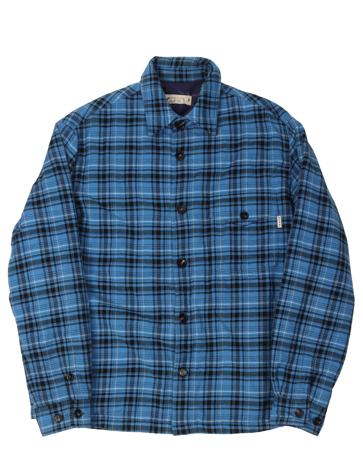 Padded Flannel Jacket Shirt