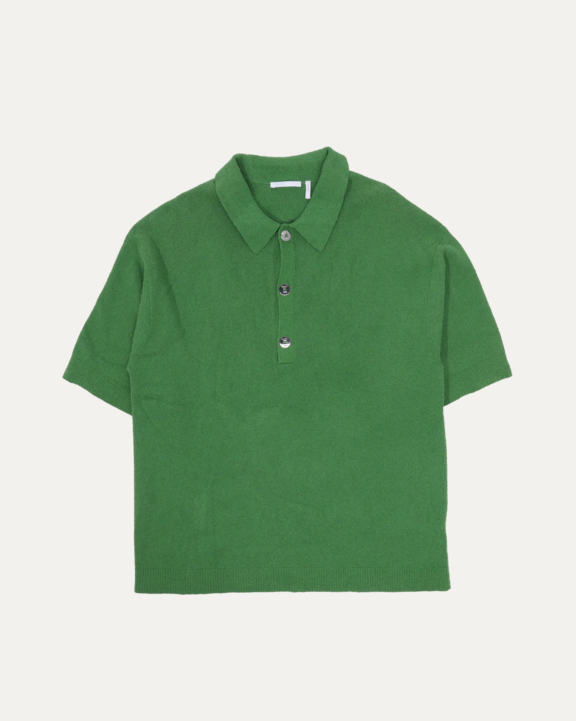 Terrycloth Polo Shirt