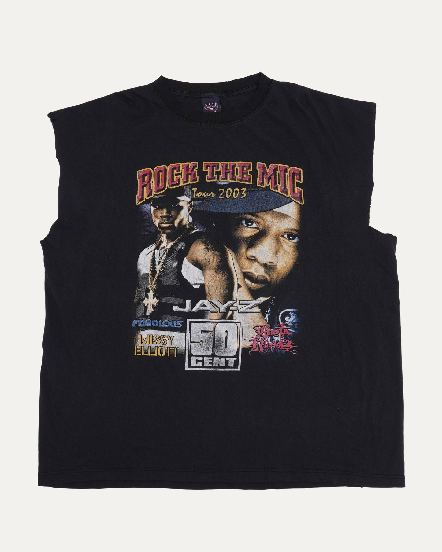 Jay-Z & 50 Cent Rock The Mic Tour 2003 T-Shirt