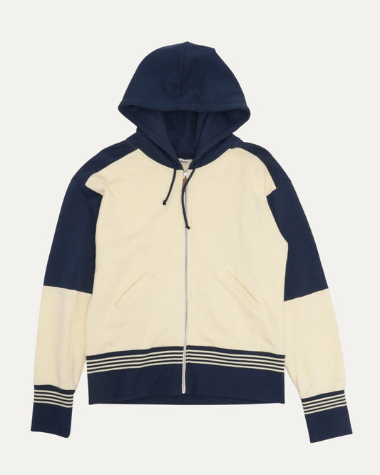 Stereo Color Block Zip Hoodie