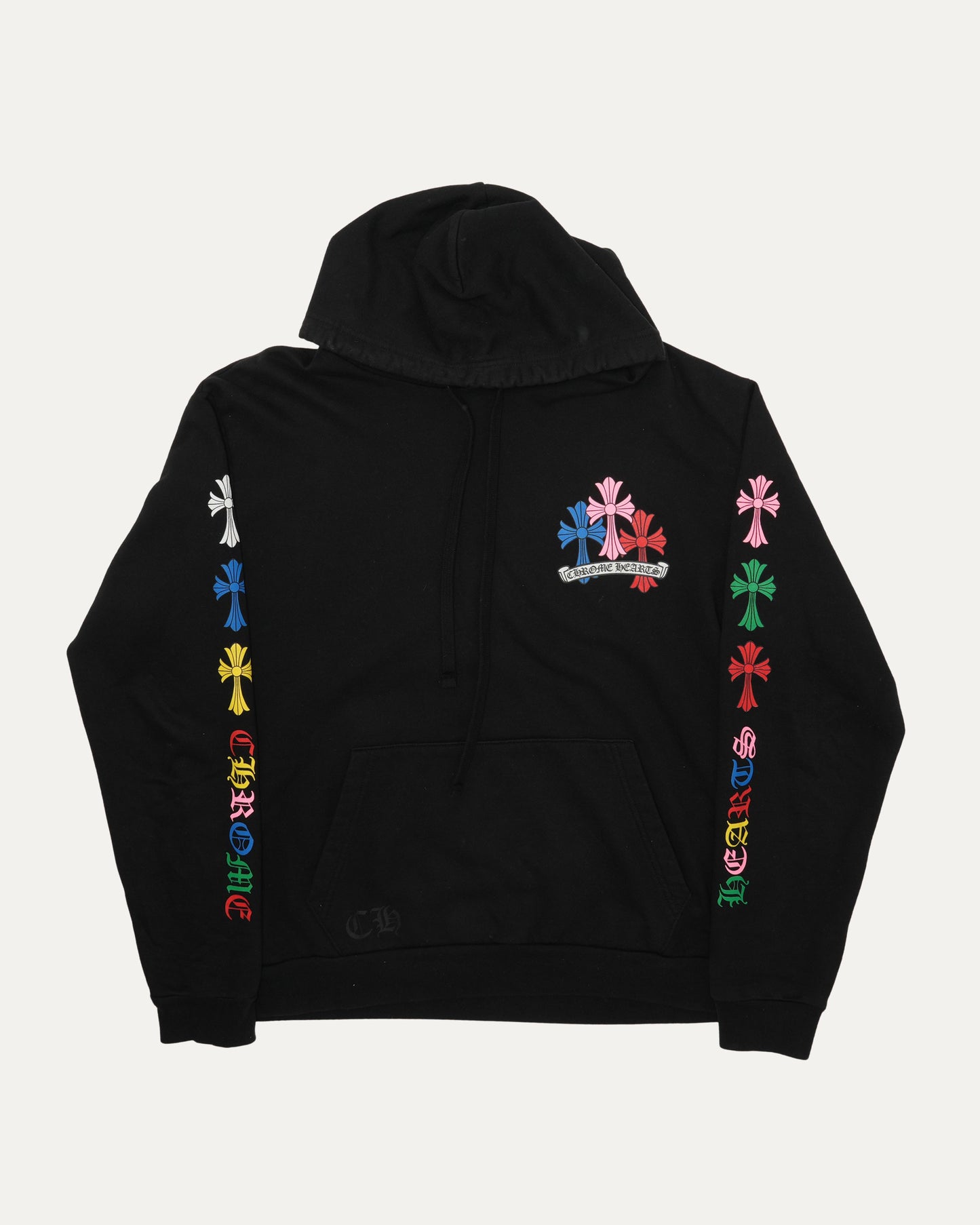 Multicolor Cemetery Cross Hoodie