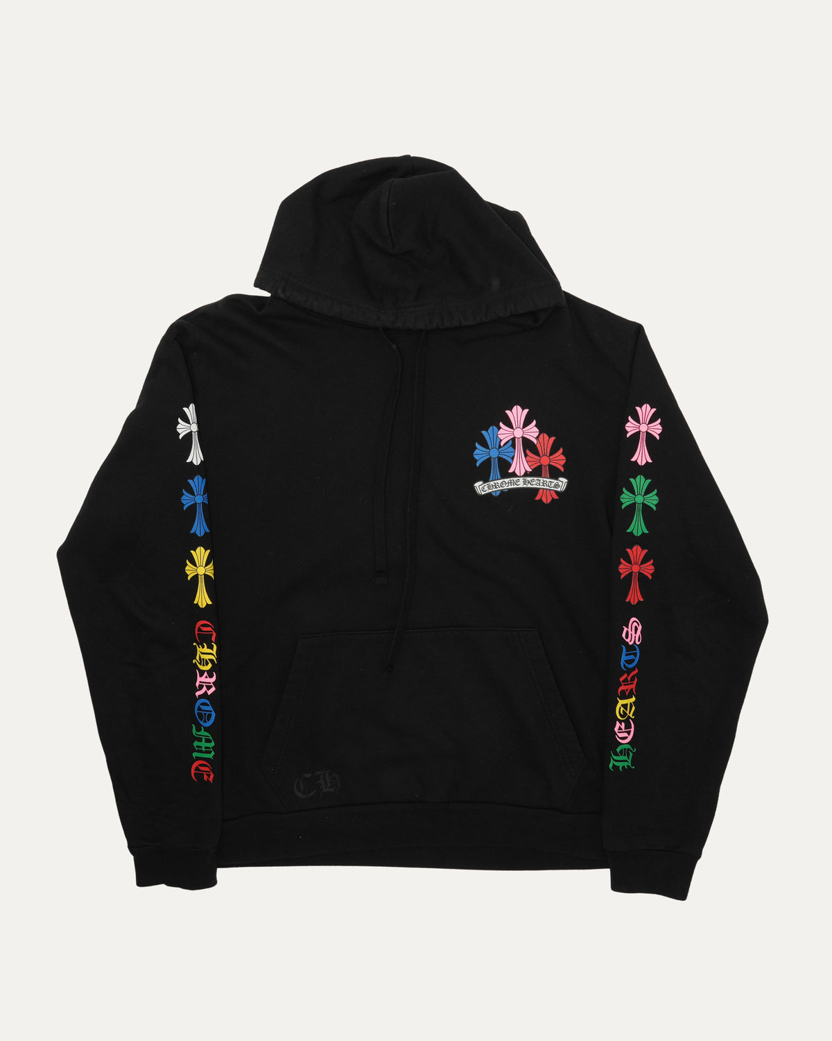 Multicolor Cemetery Cross Hoodie