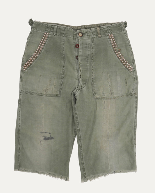 Studded Cut Off OG-107 Fatigue Shorts