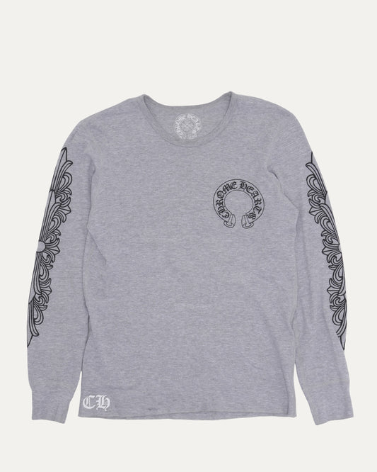 Horseshoe Logo Thermal Long Sleeve T-Shirt