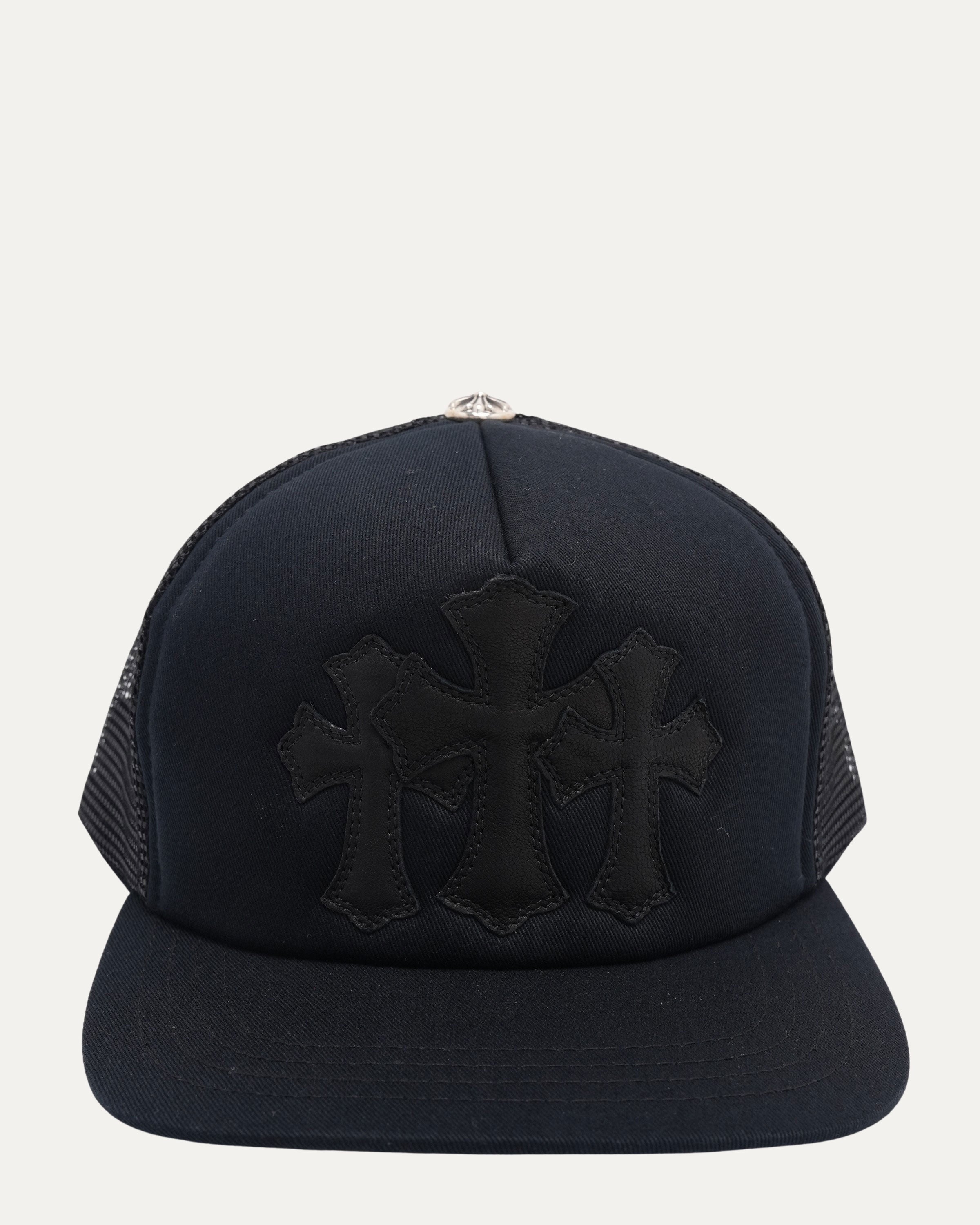 Chrome Hearts Cemetery Cross Patch Trucker Hat – Justin Reed