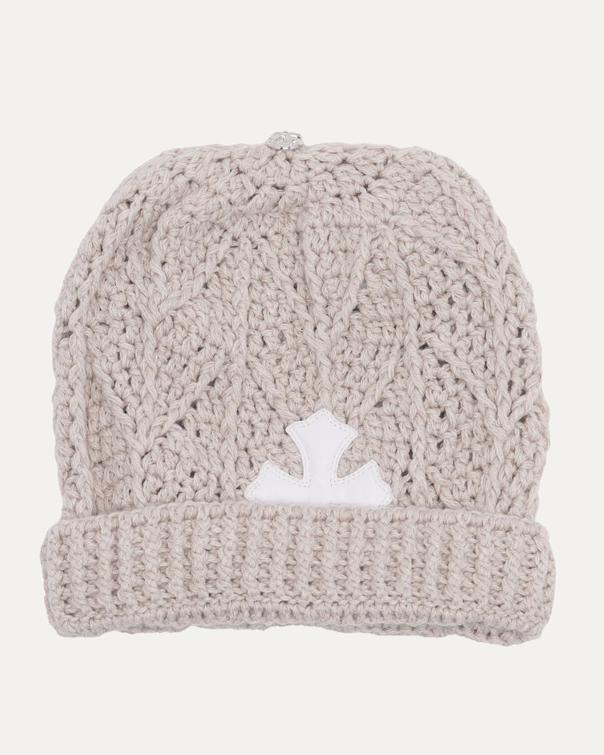 Cross Patch Beanie