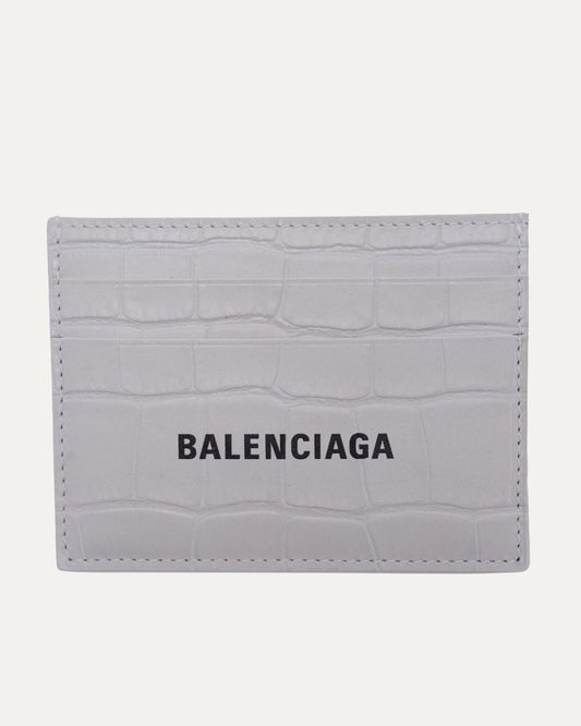 Crocodile Embossed Cash Cardholder
