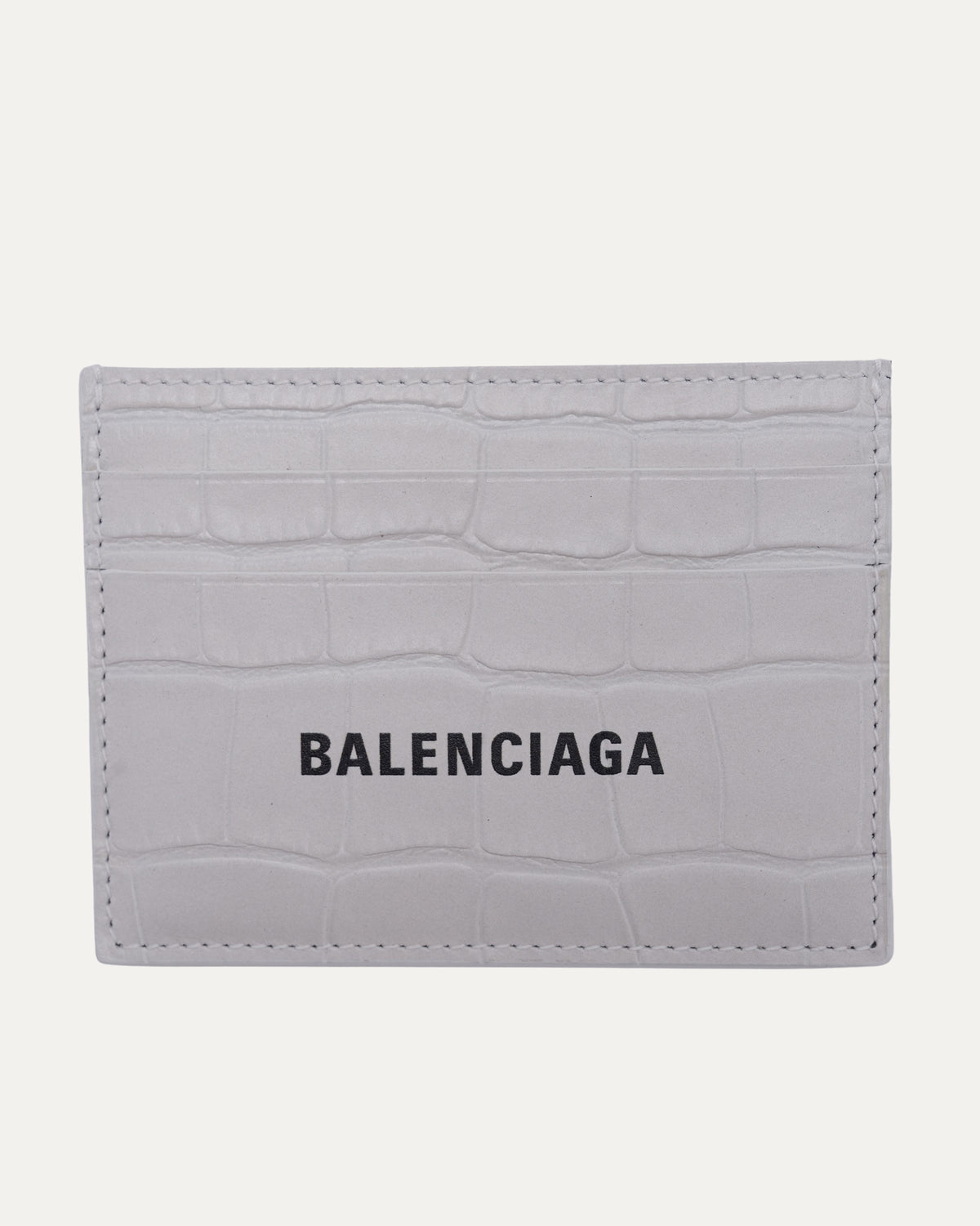 Crocodile Embossed Cash Cardholder