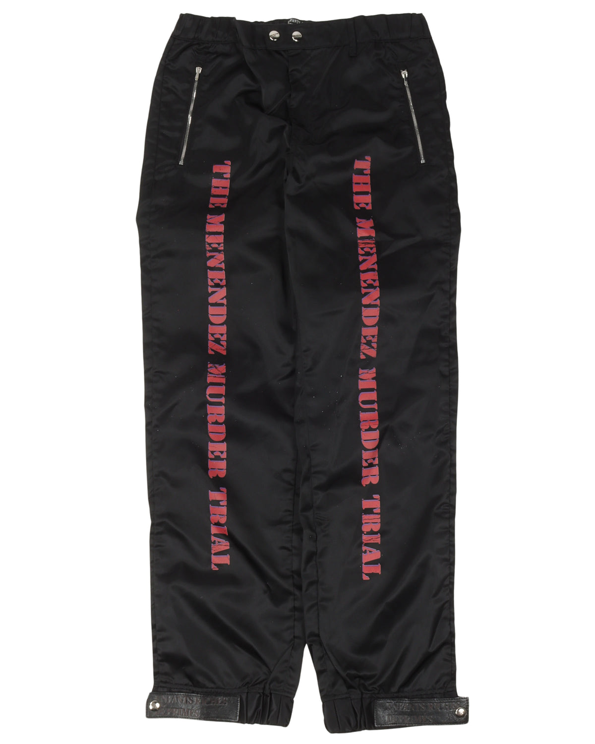 Menendez Murder Trials Nylon Pants