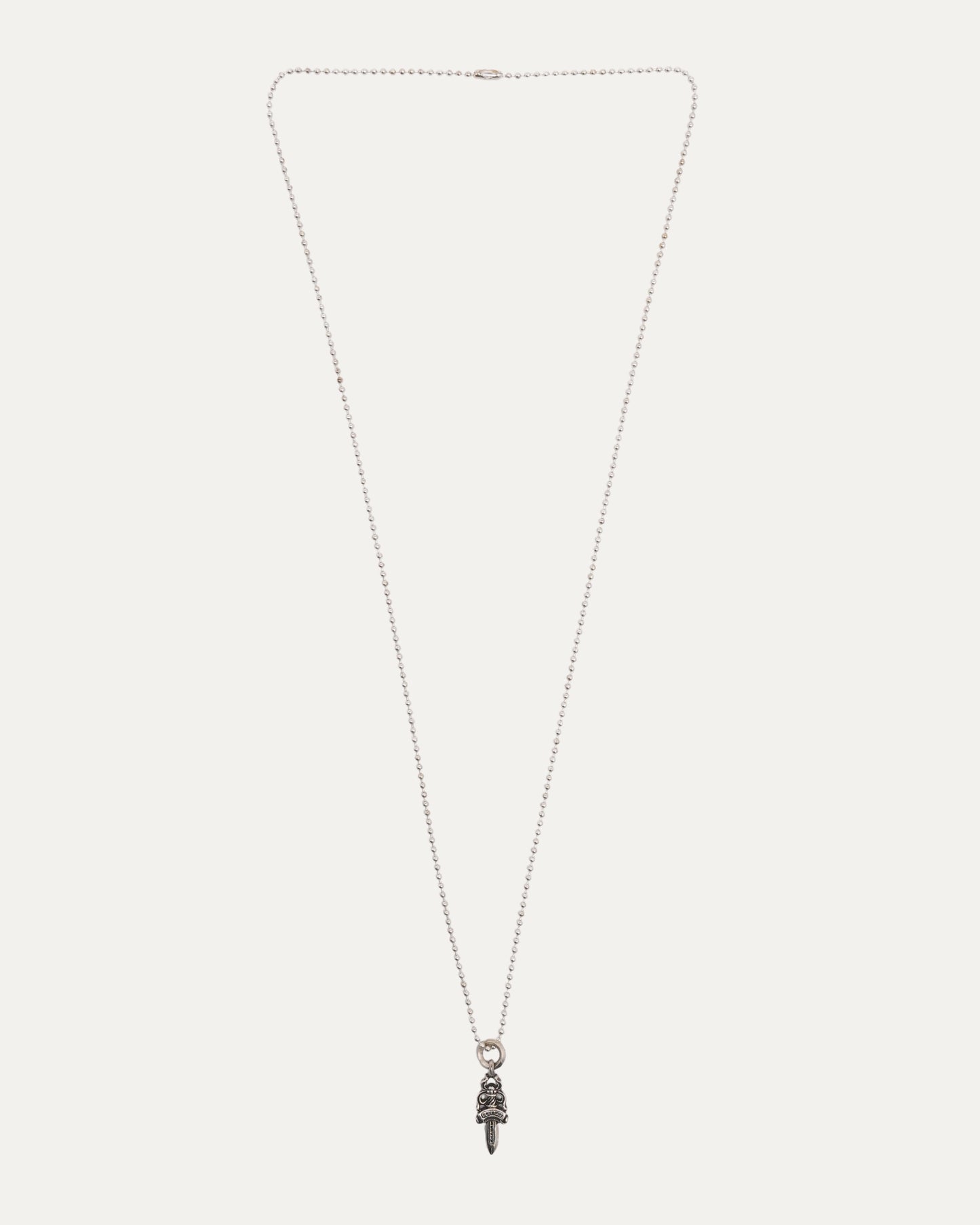 Dagger Pendant on Ball Chain