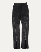Bolan Flared Leather Pants