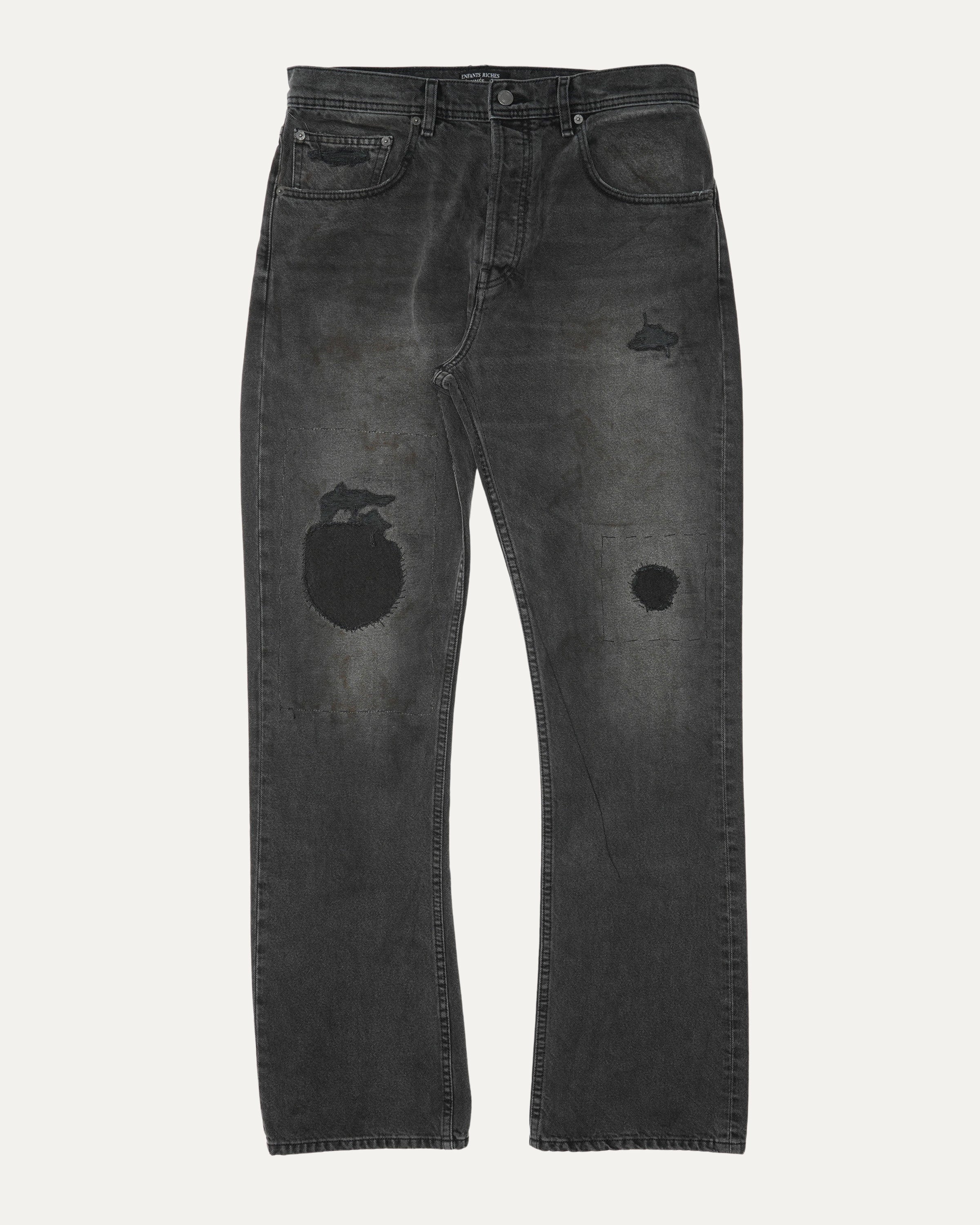 Thrashed Flare Jeans