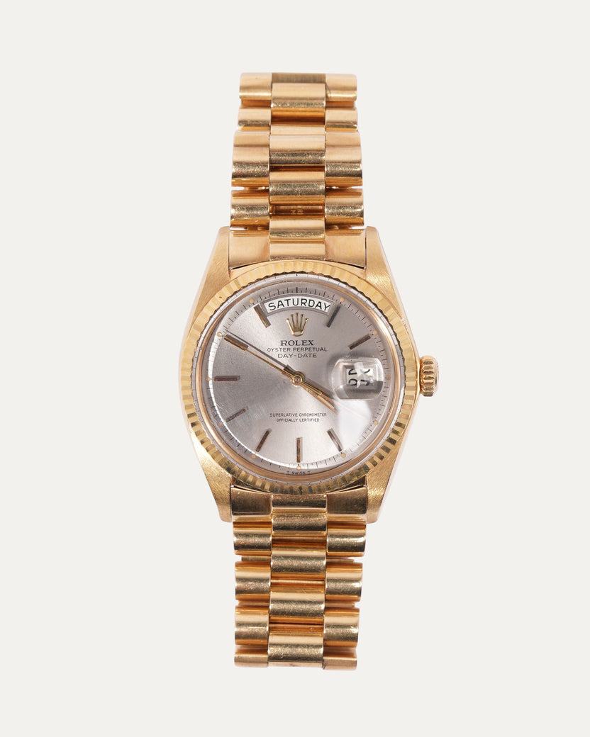 1971 Day Date Lavender Dial 18k Yellow Gold 36mm