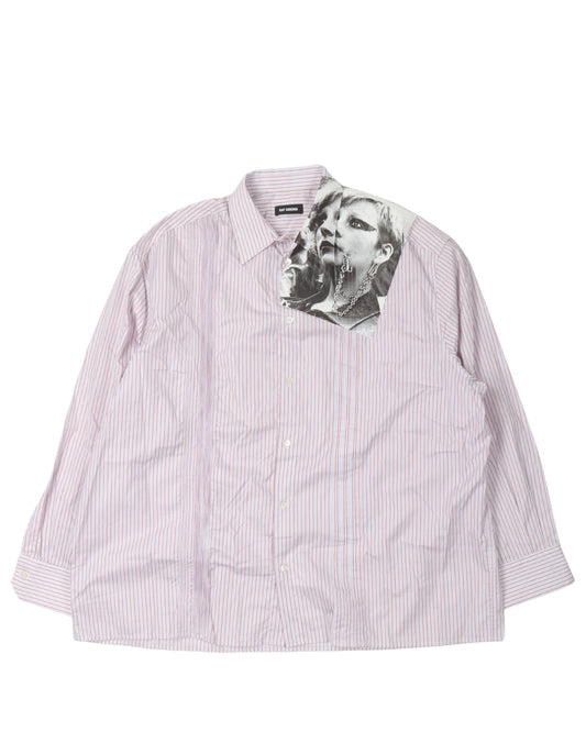 Striped Graphic Cotton Shirt