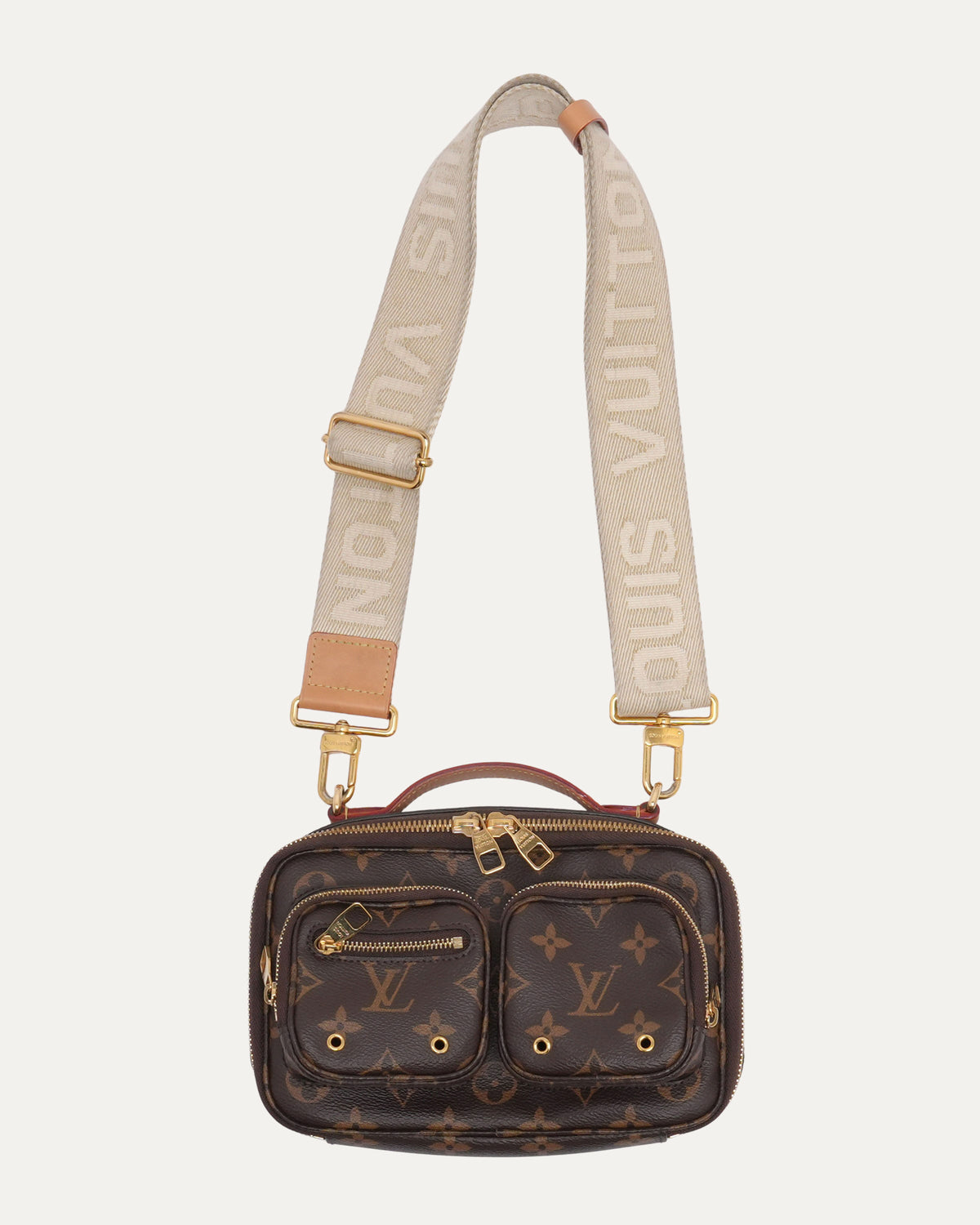 Monogram Crossbody Utility Bag