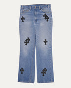 Levis 517 Cross Patch Jeans