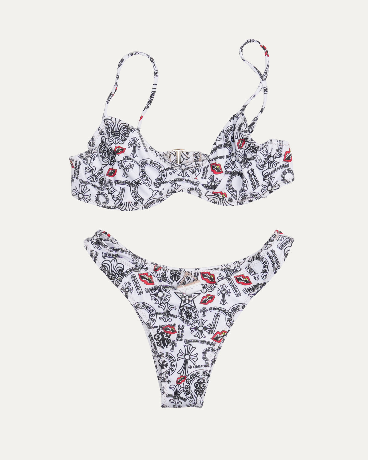 Dipped In Blue Matty Boy Chomper Stencil Bikini