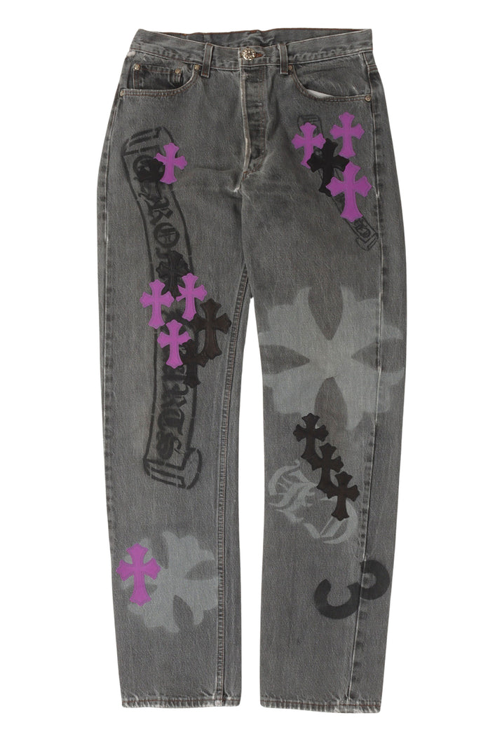 Levi's Cross Patch Stencil Jeans