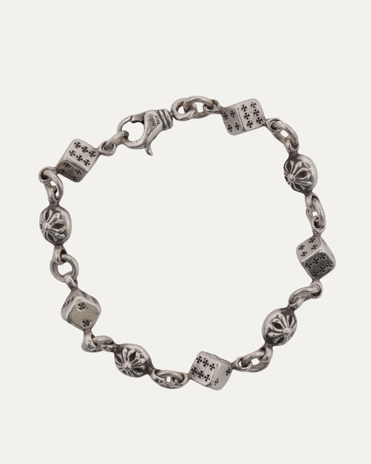 Dice and Plus Ball Bracelet